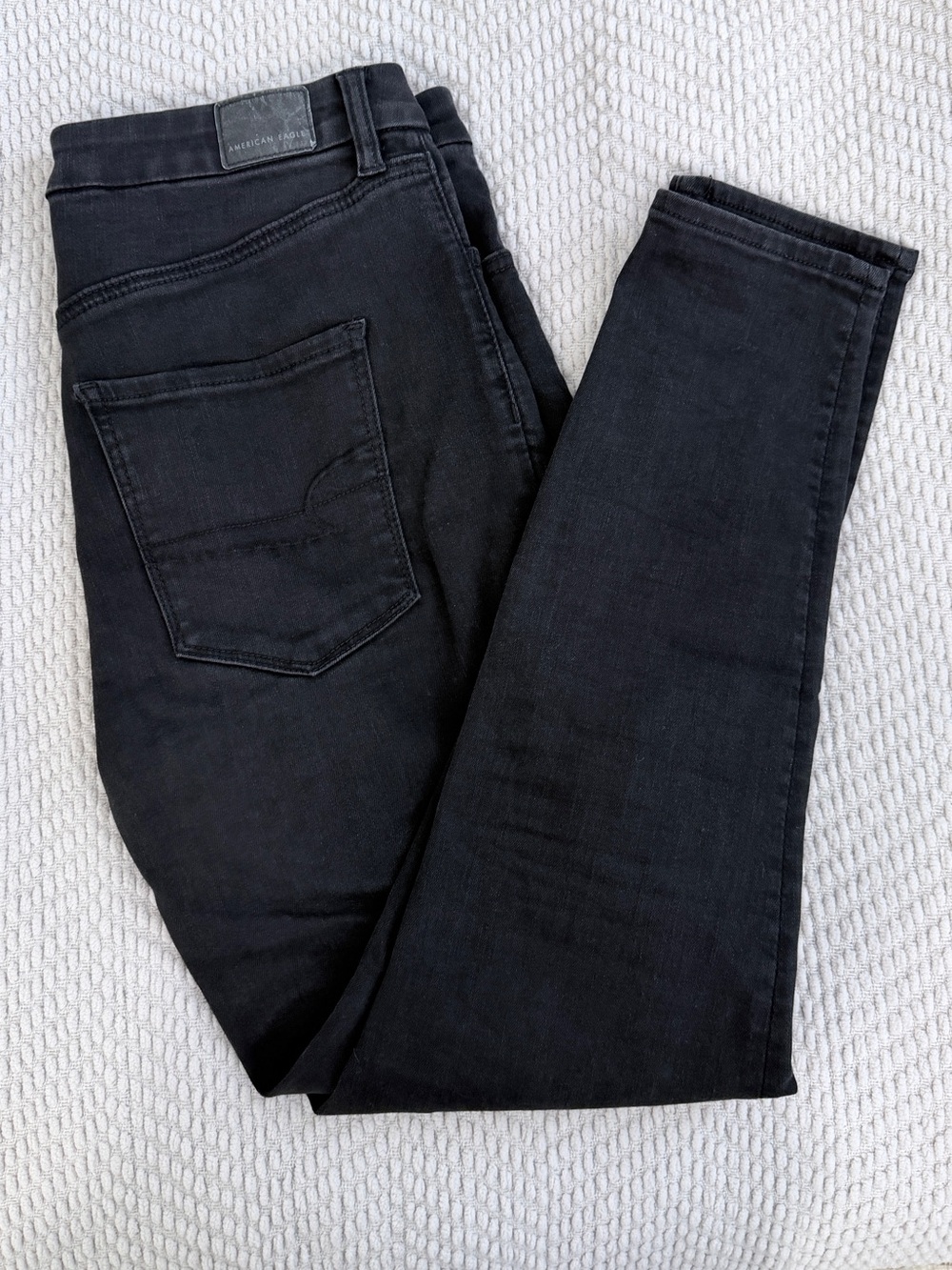 AE Curvy High Rise Jegging (black)